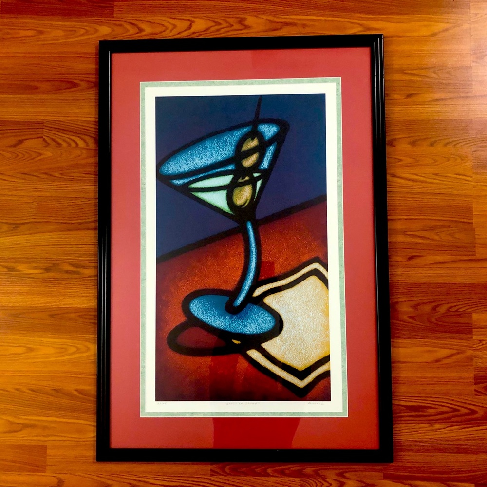 Retro Modern Art Print “Shakin Not Stirred”